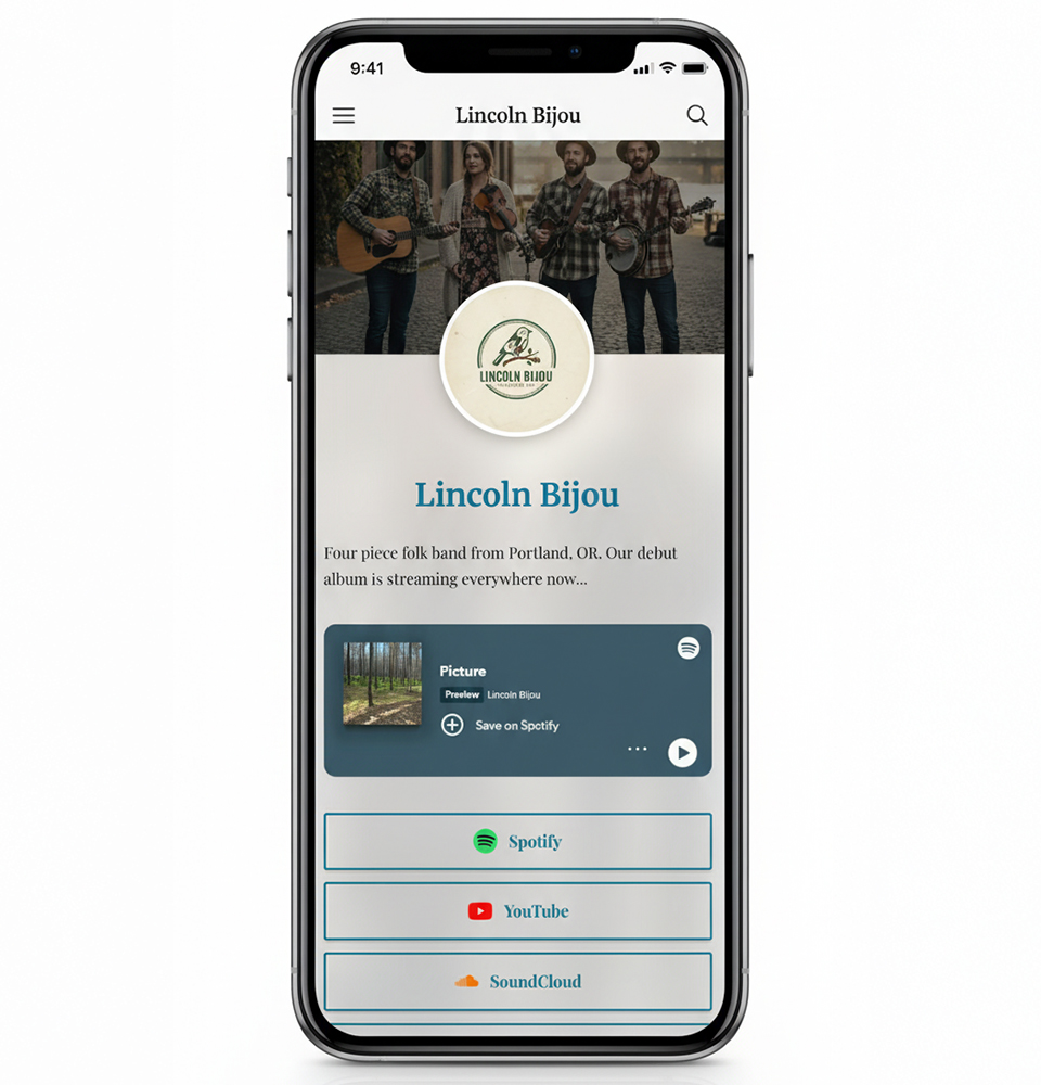 Bandlinker hero graphic